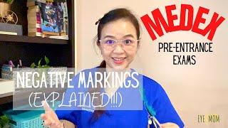 MEDEX| Pre-entrance Exam | What is NEGATIVE MARKING (EXPLAINED!) screenshot 1