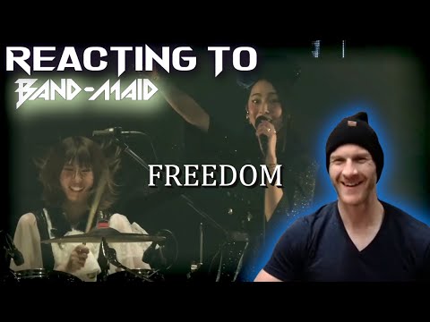 Drum Teacher Reacts to Band-Maid | Freedom live