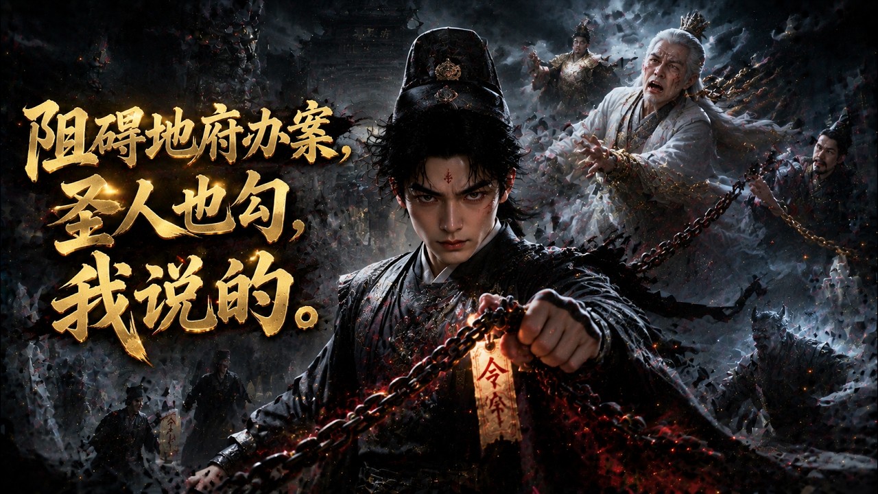 MULTISUB💥新番上线💥《阻碍地府办案，圣人也勾，我说的》第1~82集丨魂落地府觉醒阴差系统，从此执掌拘魂大权。