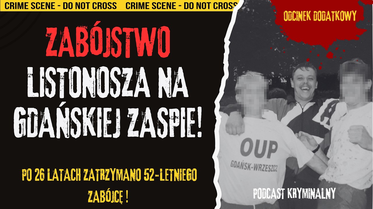Zabójstwo listonosza z Gdańska - zbrodnia po 25 latach rozwiązana ! #podcastkryminalny