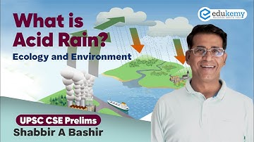What is Acid Rain? | Ecology and Environment | UPSC CSE Prelims | Shabbir A Bashir | Edukemy