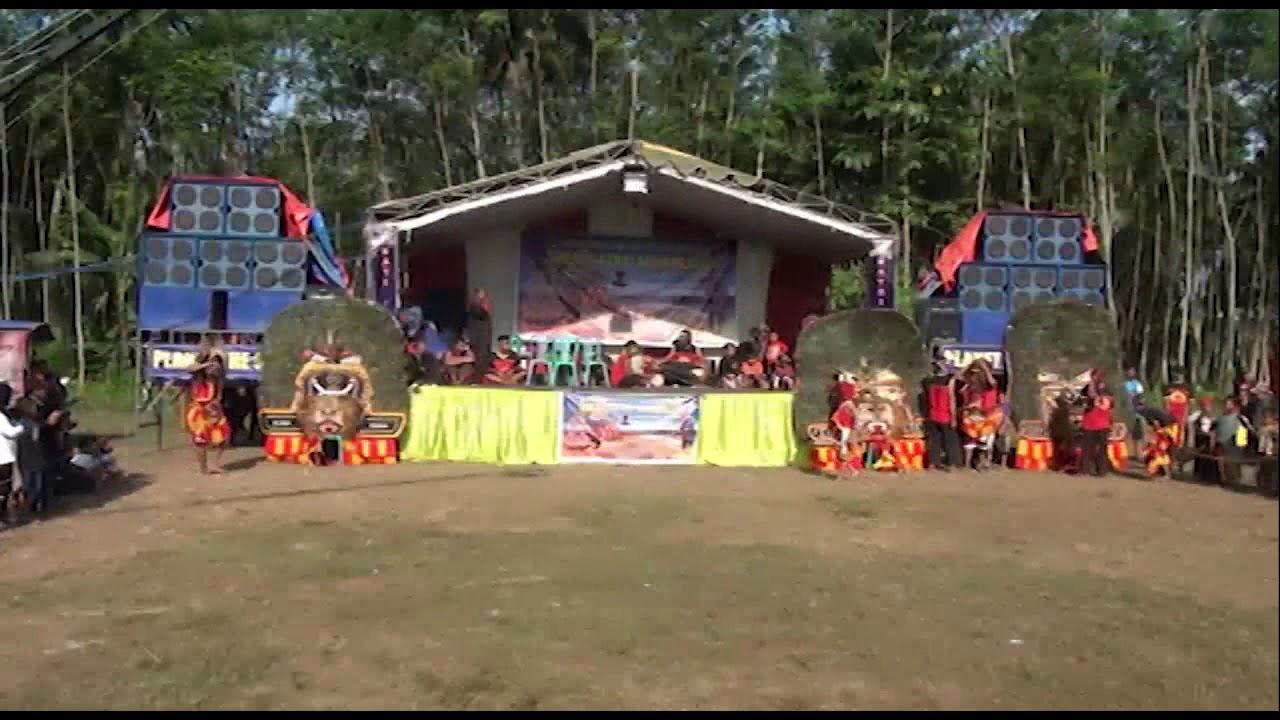 Reog singo SATRIO manunggal tari bujang ganong 2017 bogo pasirian lumajang jawa timur