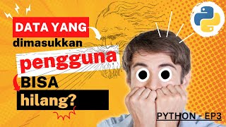 Python[03] - Input #learnpython #programming #basicpython #python #tutorial #bahasaindonesia