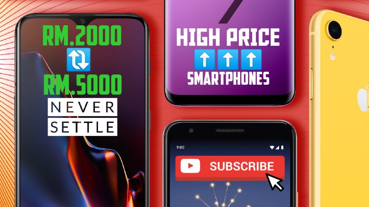 BEST HIGH-END⬆️(PRICE) SMARTPHONES LIST FROM RM.2000 TO RM.5000👉🏻WATCH TILL END,FIND BEST!!!!