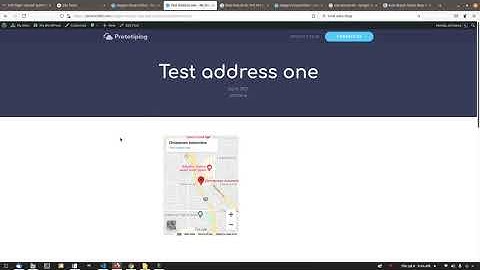 Address Field in Oxygen Builder Google Maps Gutenberg Editor Custom Block in WordPress