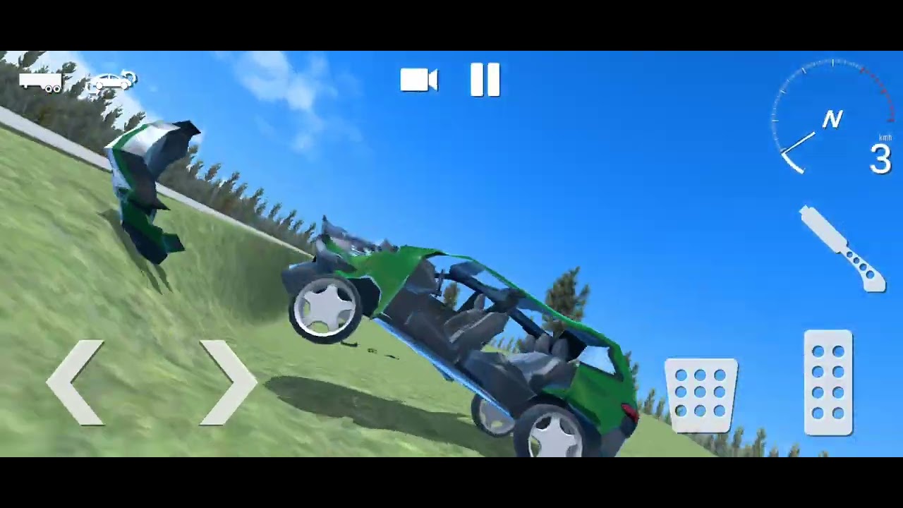 car crash simulator accident part 2 extreme! crash test YouTube