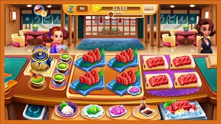 Cooking Tour - Japan Chef Game | 3 Minute Gameplay e.01 | The Sushi Bar screenshot 5