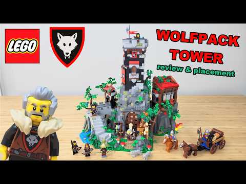 YouTube thumbnail: LEGO Outlaw Forest Den | BDP Series 6 | Review &amp; Placement