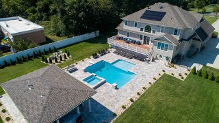 Silver Travertine French Pattern Pavers in Voorhees, NJ