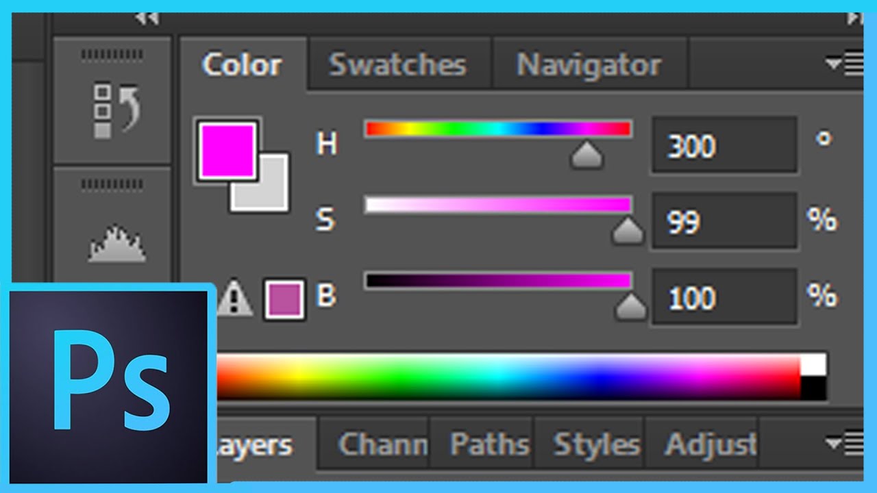 hsb คือ  2022 Update  Using the HSB slider Hue Saturation Brightness Photoshop tutorial for digital painters