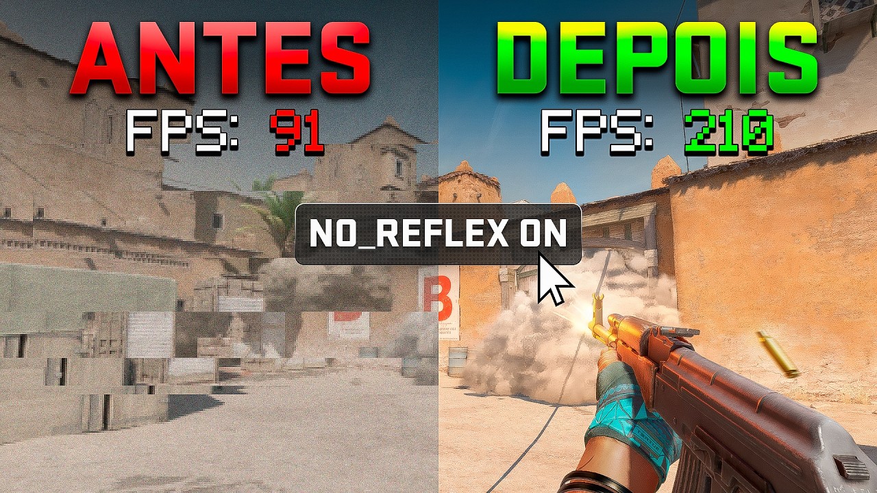 Testei o NOVO COMANDO que AUMENTA o FPS e FLUIDEZ do CS2 e REALMENTE FUNCIONA! (saiba como ativá-lo)