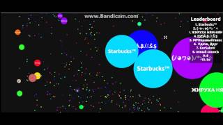 Agar.io война между бактериями