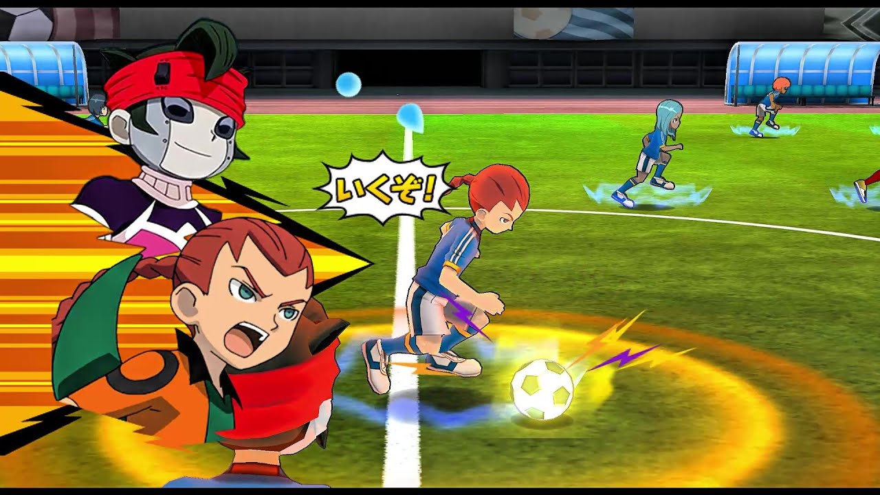 Inazuma Eleven Go Strikers 2013 - Inazuma Japan vs Zanark Domain 4.0 Wii 1080p (Dolphin/Gameplay)