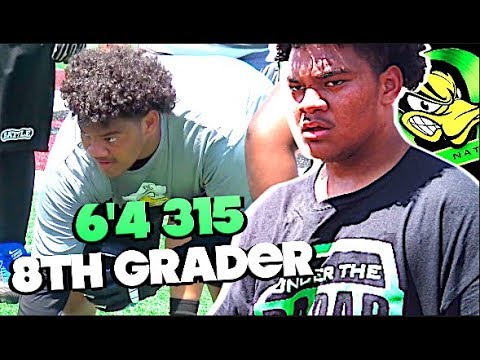 🔥 6'4 315 8TH GRADER | Kaho Leka Tuihalamaka | OG Ducks Youth Football - UTR Spotlight