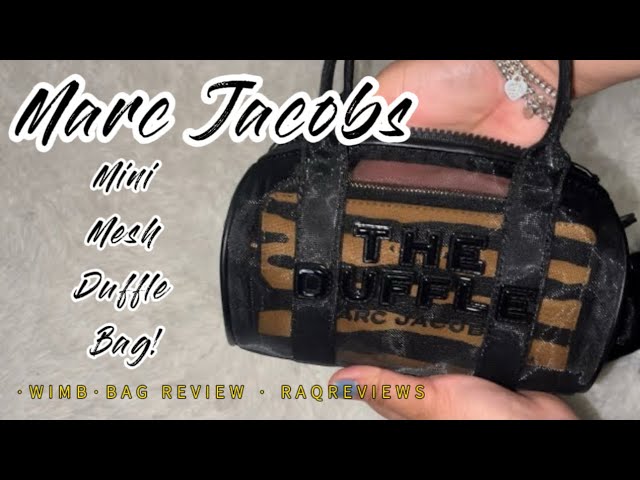 The Marc Jacobs Mesh Mini Duffle Bag | What Fits? |Dimensions