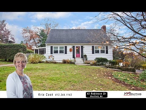 43 Robinson Dr, Westfield, MA home video tour
