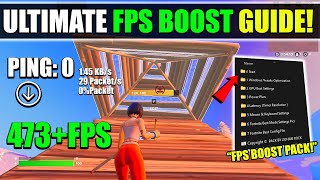Fortnite Chapter 4 Season 3 For The Ultimate FPS Boost & O Ping Guide! (Easy Steps)