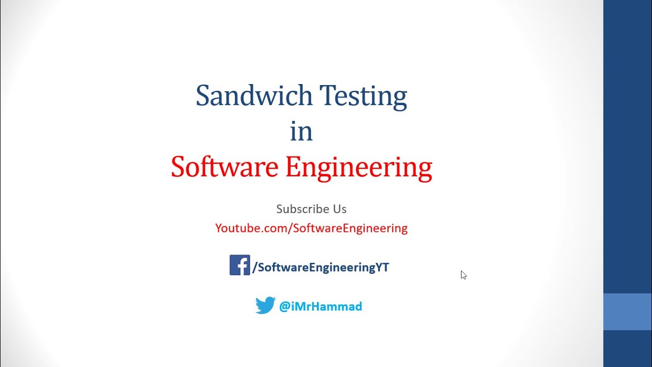 Sandwich testing | Software Testing in Hindi / Urdu