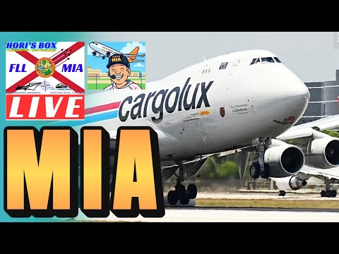 馃敶 LIVE | MIA Plane Spotting at Miami International Airport | June 22, 2025