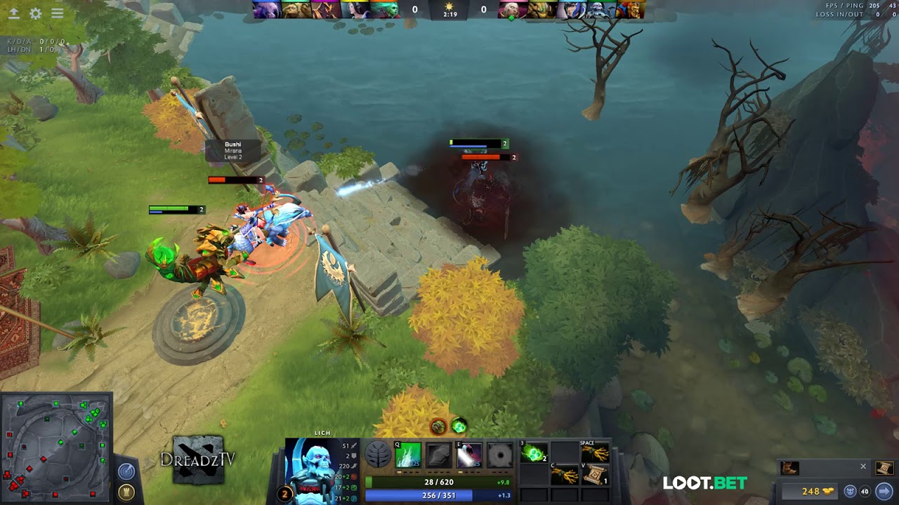 Dread's stream | Lich / Pudge | 29.11.2017