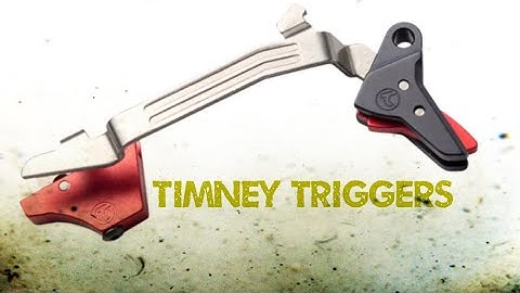 Alpha Competition Series Trigger for Glock Gen 3-4 | TIMNEY TRIGGERS