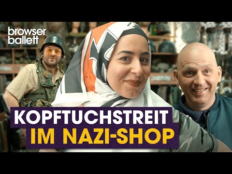 Kopftuchstreit im Nazi-Shop