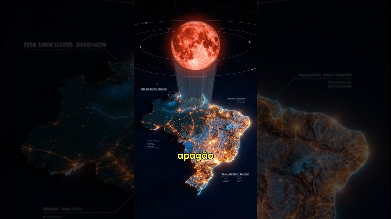 O "apagão" de 3 de março é apenas a Lua de Sangue dando um show no céu brasileiro. #astronomia
