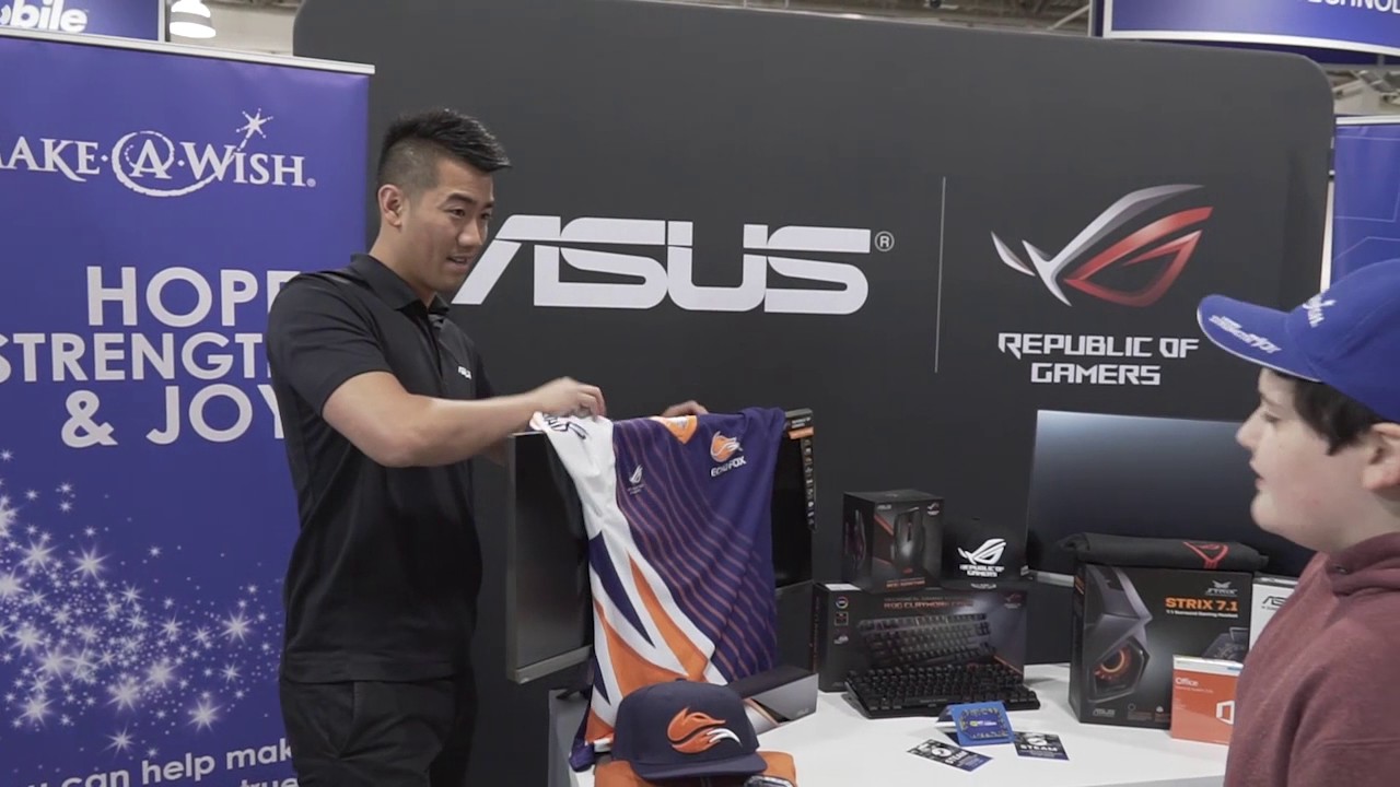 Make-A-Wish with ASUS and Echo Fox