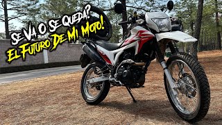 ADIOS A LA HONDA XR190L? El futuro de los motovlogs