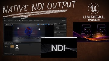 Native NDI Output in Unreal Engine 5.5