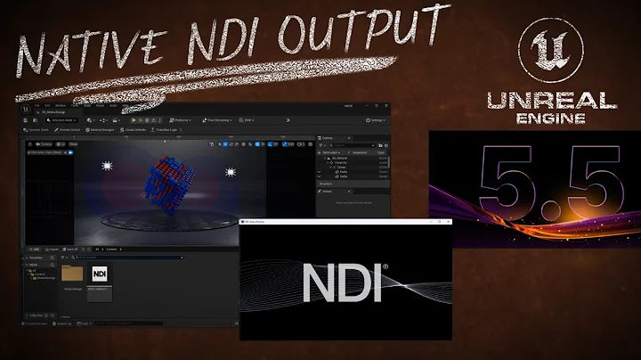 Native NDI Output in Unreal Engine 5.5
