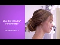 How to Do a Chignon Bun - Easy Chignon Hair Tutorial