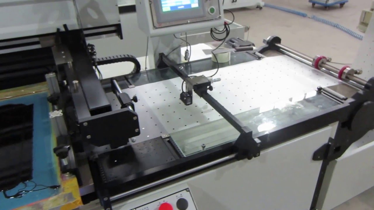 Roll to Roll Screen Printing Machine YouTube