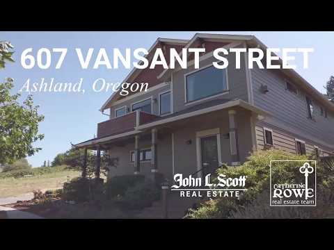 607 Vansant Street, Ashland, OR home video tour