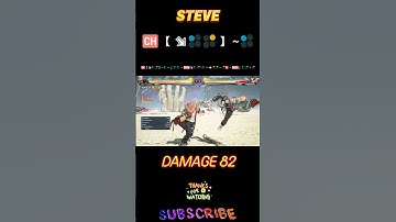 Steve combo guide tekken8 I Tekken8 Steve Season2 combo#Steve#Combo#tekken8season2
