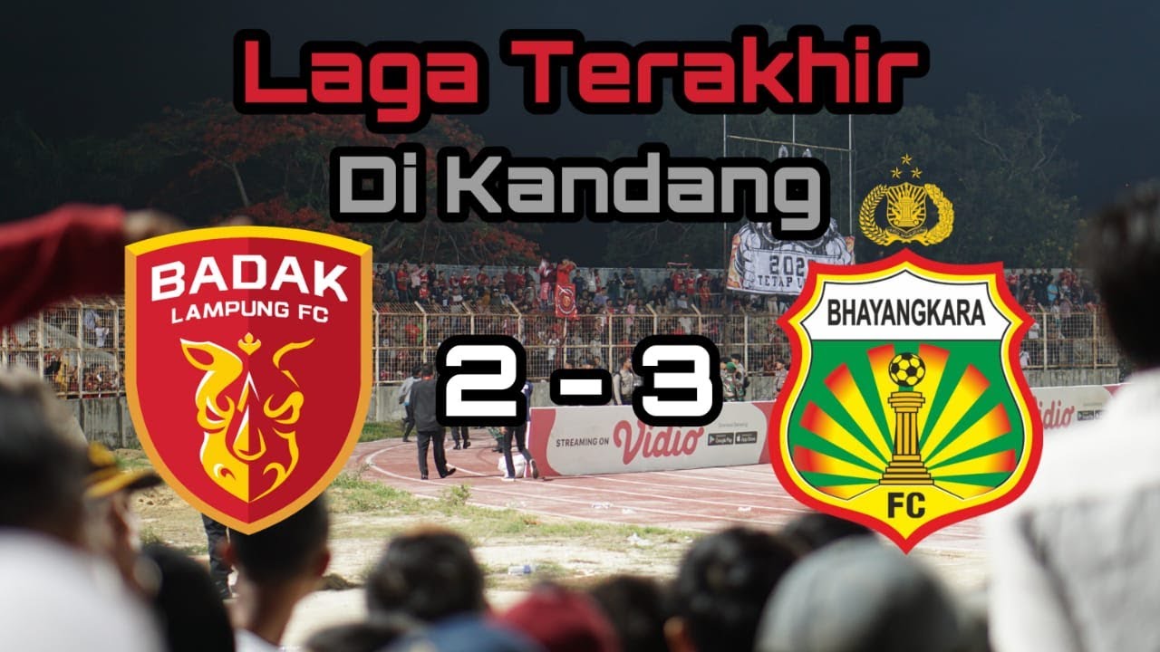 Pil Pahit Laga Kandang Terakhir BLFC, Kalah dari Bhayangkara FC dengan
