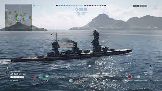 Морские Легенды: Японский Линкор Снялся С Рейда И Вышел На Охоту. World Of Warships: Legends
