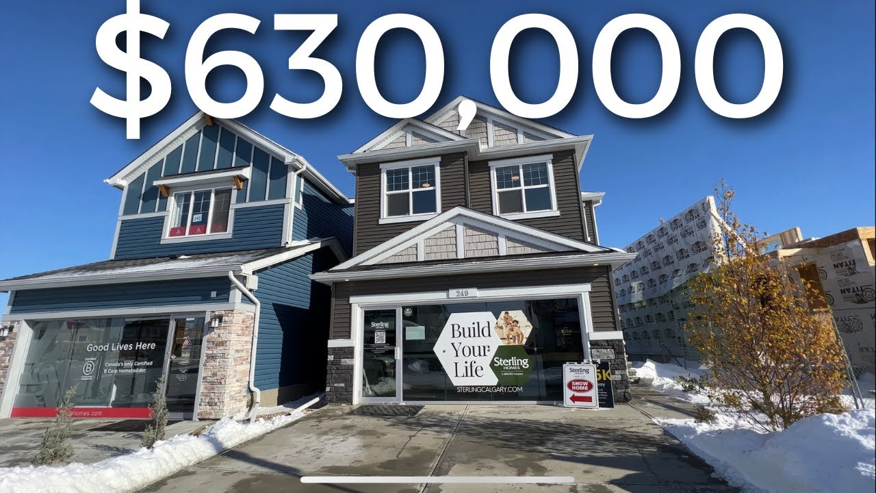 New Construction Calgary Home Sterling Homes Calgary Real Estate
