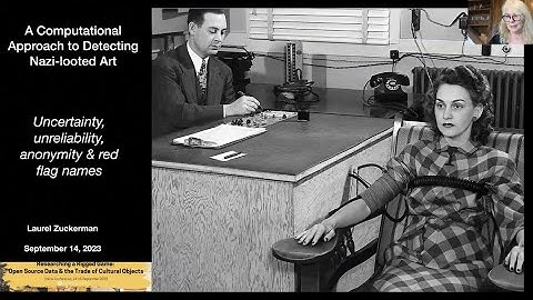 Detecting Deception: A Computational Approach to Detecting Nazi-looted Art 14 September 2023