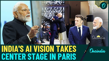 PM Modi Addresses AI Action Summit in Paris, Highlights Ethical AI & Global Cooperation