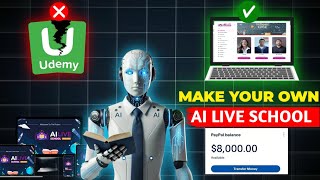 Create Your Own AI-Powered Online School Like Udemy & Skillshare In USA & Make 🤑 $10,000/Month! screenshot 4