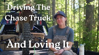 Driving a Chase Truck on a Group Off- Road Moto Trip
