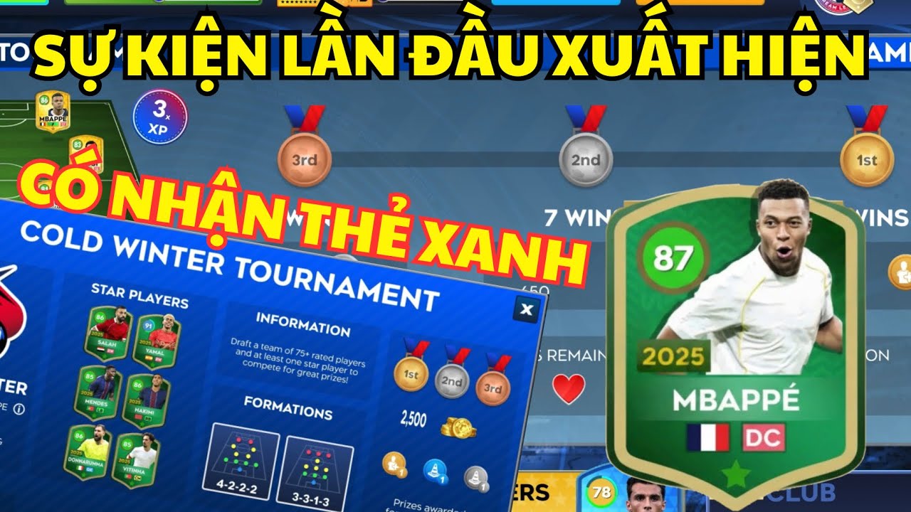 DLS 26 | Sự kiện Lần Đầu xuất hiện, có nhạn được Thẻ xanh trong Dream league soccer 2026