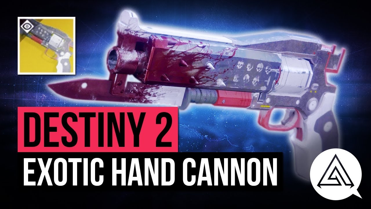 DESTINY 2 Crimson New 'Red Death' Exotic Hand Cannon Gameplay