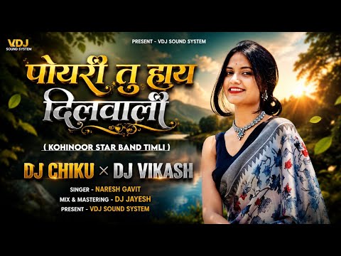 New Trending Timli | पोयरी तु हाय दिलवाली ( Kohinoor Star Band Timli ) | Dj Chiku × Dj Vikash
