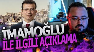 Jahrein Ekrem İmamoğlu‘nun Adaylığı İle İlgili Açıklama Yapıyor