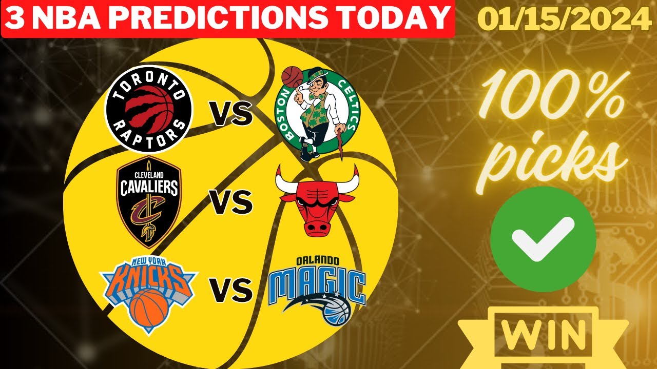 3 NBA Picks Today 1/15/24 NBA Picks and Predictions * NBA bets today YouTube
