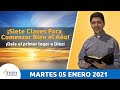 Padre Carlos Yepes Reflexión Martes 5 De Enero De 2021. Comienza Bien el año ño, siete claves