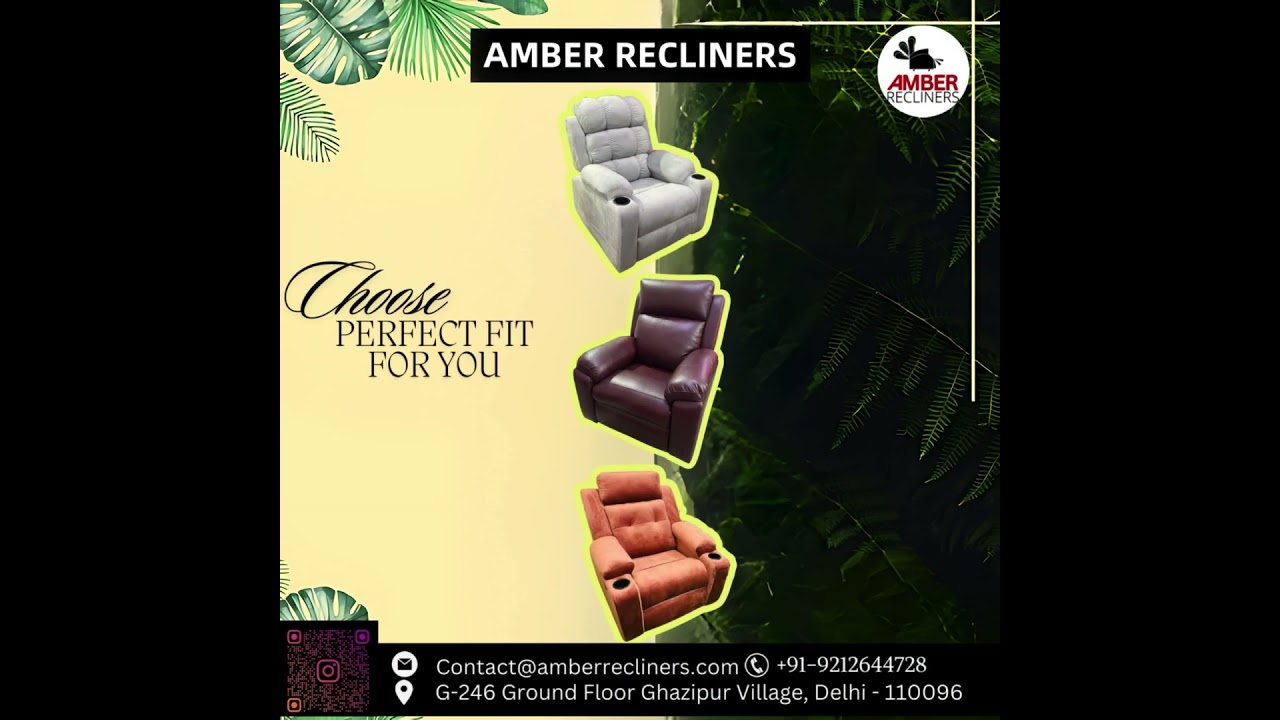 "Discover your perfect match: Recliners that stay with you for a lifetime."