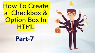 How To Add Select Option box & Check box in Html